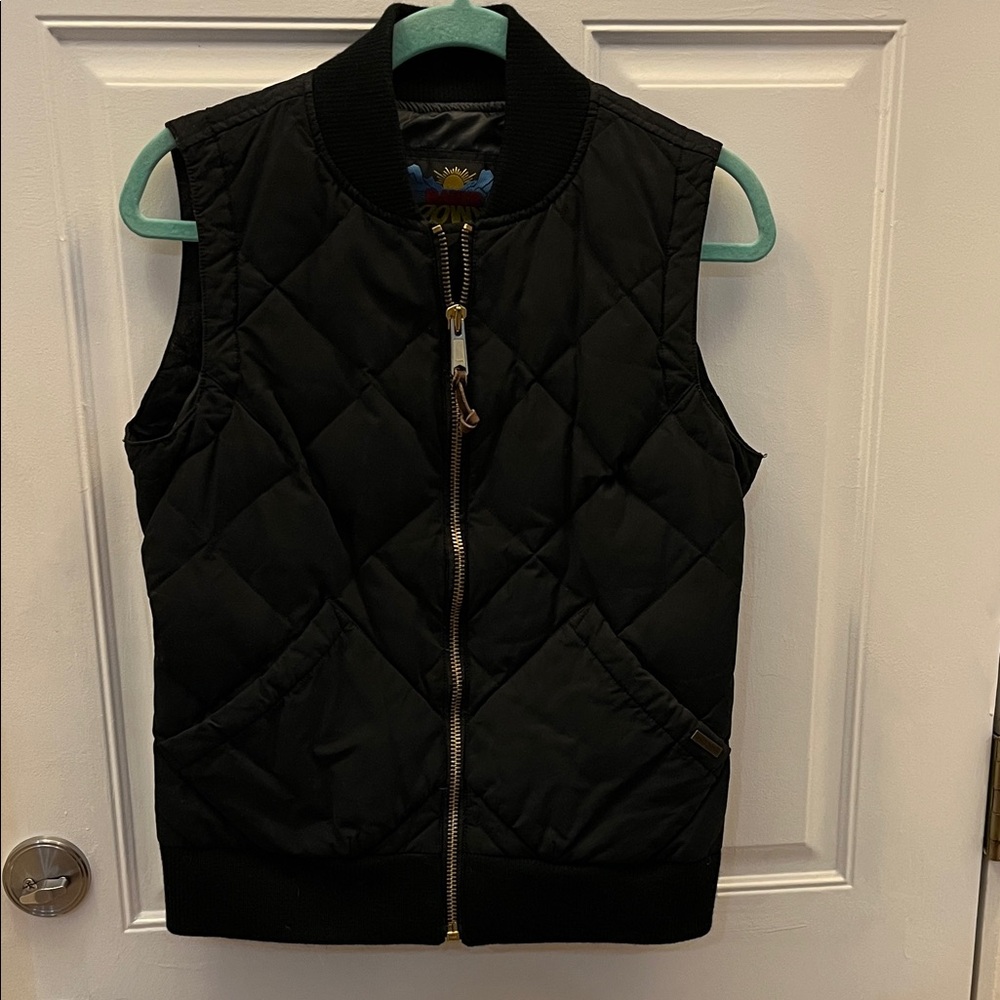 Vintage Men’s Eddie Bauer Down Black Quilted Vest
